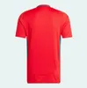 Wales 2024 voetbalshirt WILSON RAMSEY BALE Euro Cup Nieuw 2025 Nationaal team 24 25 Voetbalshirt Heren Kindertenue Volledige set Thuis Rood Uit Geel Herenuniform BROOKS JOHNSON66