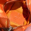 24ss Dames Heren Luxe Ontwerpers oranje Tassen Handtas Leren Portefeuilles Opdruk bloemtas Messenger Portefeuilles Portemonnee Kaarthouder Citroen Ophangingen Origineel metaal 10cm