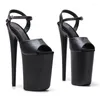 Dance Shoes Women's 23CM/9inches PU Upper Plating Platform Sexy High Heels Sandals Pole 016