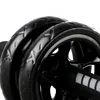 Non-slip Tire Pattern Fitness Gym Exercise Abdominal Wheel Roller Fitness equipment Gym equipment for home 240322