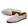 Scarpe casual Taglia 44 Moda uomo Mocassini in vera pelle Mocassini Slip On Scarpe basse da uomo Guida maschile