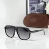 Солнцезащитные очки 2024, модные солнцезащитные очки для вождения FT1024, мужские ретро-оттенки, роскошные брендовые качественные женские винтажные солнцезащитные очки UV 400