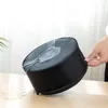 Cosmetic Bags Barrel Shape Bag For Ladies Large Capacity Men Makeup Case With Portable Handle Waterproof Travel Toiletry Black