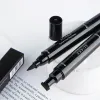 2 in1 Big Seal Stamp Liquid Sileiner Pen مقاومة للماء سريع الجاف جافًا مزدوجًا ختمًا ذي طابع عيون قلم رصاص مستحضرات التجميل H0SC#