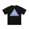 American Fashion Märke Rhude Summer New Angel Print Loose Pure Cotton High Street Mens Kort ärm T-shirt