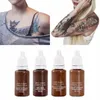 15 ml Schwarz Permanent Make-Up Tattoo Tinte Micro Pigmente Set Kosmetik Kit für Tattoo Augenbrauen Lip Make-Up Mischfarbe 4 farben Y2XQ #