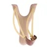 Interesting Material Slingshot Rubber String Outdoors Kid Toys Toy Gifts Hunting Wooden Traditional Boys Props Dxjgh