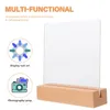 Decorative Plates Nail Display Board Manicure Frame Organizer Bracket False Acrylic Holder Tip Boards