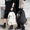 Mochila Coréia High School Meninas Sacos para Adolescentes Multi Bolsos Kawaii Mulheres Harajuku Bonito Mochila