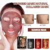 Máscara hidratante profunda Pore Shrinking Remove Blackhead Acne Marks Fade Fine Lines Whiten Brighten Skin Seaweed Algas Face Mask W2uh #