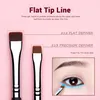 Jup Eyeliner Brushes set, 11pcs Pro Eyeliner Brushes, Tapered Angled Flat Ultra Fine Precisi Eye Makeup Brushes set T324 Z4WW #