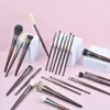 ovw Profial Pincéis de maquiagem 26pcs conjunto de ferramentas de maquiagem em pó Kabuki Blush Ccealer Eyeshadow Brush Kit K4Uc #