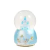 Boxes Automatic Snowfall Crystal Ball Music Box Crystal Snow Globe Music Box with Light Wedding Lover Valentine's Day Girlfriend Gifts