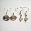 Dangle Earrings 4 Pairs / Set Punk Music Note Small Musical Personality Jewelry Cool Treble Clef Gift