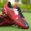 American Football Shoes Children's Long Spikes Sneakers Non-Slip Grass Soccer Boys Kids Society Boots