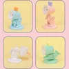 Lâmpadas de mesa Night Light Mini Cute Pet Ins Estudante Presente Dos Desenhos Animados Dobrável Lâmpada Kids Room Bedside Quarto Living Decor