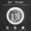 UV Camera Visualize Sunscreen Makeup Mirror With Lights For Sunscreen Handheld LED Light Cosmetic Make Up Mirror F2U4 240318