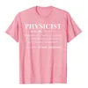 Fysiker Definition Wizard Scientist Physics T-shirt Funny Cotton T Shirts For Men Design Tops TEES PLAIN COOL 240311