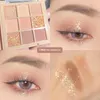 Paleta cienia kreatywna Shimmer Shimmer cienia paleta matowa Matte Shimmadow Palette LG trwające mieszanki Make Up Eye G7bn##