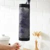 Storage Bags ORGANBOO Kitchen Garbage Bag Wall-mounted Extraction Nylon Round Sorting Debris Household Tools