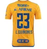 Player Fans Liga MX 2023 2024 Tigres Soccer Jerseys GIGNAC AQUINO L.QUINONES N.IBANEZ THAUVIN CORDOVA LAINEZ S.Cordova UANL 23 24 football men and kids shirt 999