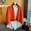 Scarves Magnetic Double-sided Color Matching Small Shawl Women's Spring And Summer Pleated Scarf Size 100 40 Empty Neck