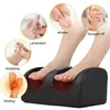 Electric Foot Massager Compression Calf Shiatsu Kneading Roller Massage Heating Deep Muscle Relaxation Therapy Relieve Pain 240312