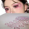 Nowa impreza muzyczna twarz klejnoty Makeup Eye 3D DIY Pink Love Heart Naklejki Festiwal Acries Body Art Naklejki 48bz#