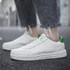 Scarpe Casual Moda Uomo Donna Scarpe di colore bianco Stringate sul davanti Skate Sneakers basse Sport unisex per palestra interna ed esterna