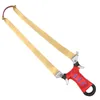 Powerful Stainless Metal Slingshot Red Color Shot Catapult Outdoors Shooting Sports Steel Hunting Sling Toparchery Professional Msncg