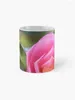 Mokken Bloemen van Camellia Japonica Roze Perfectie Bloesem Art Po Print Koffiemok Thermische kopjes voor en thee