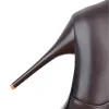 Stiefel neue Oberschenkel hohe Winterdicke Soled Women Stiefel runden Kopf 13,5 cm Super High Heeled Damen über den Kniestiefeln Mädchen High Heels