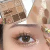 9 färger Eyeshadow Palette Matt Shezy Eyeshadow Palette Eye Shadow LG Lasting Daily Beauty Makeup Set Women Cosmetics 1pc Y8U2#