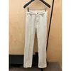 Women's Pants High Quality! American Street Beige Skinny Jeans Women Loose Straight Micro Flare Long Trousers