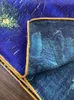Шарфы Birdtree 70% Шерсть 30% Натуральный шелковый шарф Двусторонняя картина маслом Звездное небо Удобная шаль в подарок маме Весна 2024 A41405QD