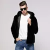 Fur Autumn/winter New Thickened Large Mens Leather Coat Imitation Mink Skin