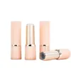 20pcs 50pcs Empty Lipstick Tube Beige Pink Makeup Cosmetics Packaging Ctainers Refillable Bottle Round 12.1mm Lip Balm Tubes f7MW#