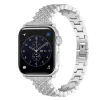Acessórios pulseira de metal para apple watch 7 45mm 41mm feminino luxo pulseira de diamante para iwatch 6 5 4 se 44mm 42mm 40mm 38mm myl15bx