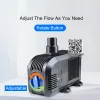 Accessories Adjustable Water Pump 7W 20W 25W 55W 100W fish tank aquarium pump, water pump for aquarium fish pond pump fountain pump rockery