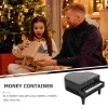 Caixas Banco Creative Children's Piano Piggy (preto) para crianças panela de dinheiro para crianças decorar