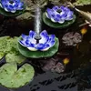 Decorazioni da giardino Pompa solare Fiore Fontana da bagno per uccelli Spruzzatore senza spazzole per laghetto del patio e irrigazione della piscina