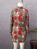 Casual Dresses Elegant Embroidered Floral Dress For Women Lace Mini Bodycon Long Sleeve Party Ladies