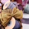 49-50Yards 45-50MM Dreamlike Color Pleated Ribbon 0629R04 Make Bowknots Kids Hair Accessories Material Handmade Carfts Gift 240321