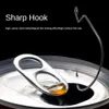 100pcslot Texan Hooks High Carbon Steel Offset Hook Fishhooks Lure Softjerk 6#50 Pesca Fishing Tackle Crank Texas Group 240312