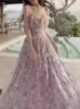 Sukienki swobodne Elegancka długa sukienka z paskiem kwiatowym Kobiety Vintage Słodki druk koreańskie marszczone wróżka księżniczka Summer 2024
