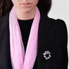 Broşlar Vintage Gümüş Kaplama Rhinestones Çiçek Broş Pin Kristal Takı Giysileri Kadınlar için Accan Scarf Ture Çift Kullanım