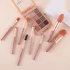 8pcs Profial Pincéis de maquiagem Set Cosmetic Powder Eye Shadow Foundationi Blush Blending Ccealer Beauty Make Up Tool Brushes K4nd #