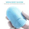 Mannen Gezichtsreinigingsborstel Scrubber Silice Miniatuur Gezicht Diep Schoon Scheren Massage Gezicht Scrub Borstel Gezicht Cleaner 42vc #