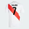 24 25 Peru Soccer Jerseys 2024 Home Away Copa Football Shirts Pizarro Farfan Cueva Eleccion Peruana Cuevas Solano Flores Cubillas Pineau Outdoor Apparel Men Kids Kit