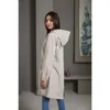 FAHSYEE RAINCOAT WOMEN RAIN JACKET防水レインコートフード付きウィンドブレイカー屋外ロングアクティブ240321